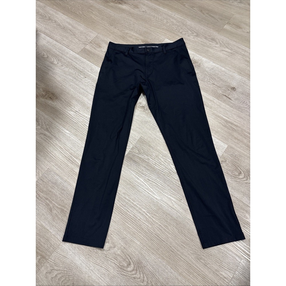 Rhone Commuter Slim Performance Pants Black 32x30 100036 Mens Stretch Chino